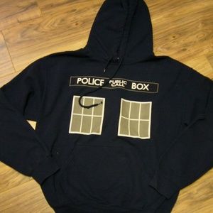 Pullover hoodie sz M Doctor Who